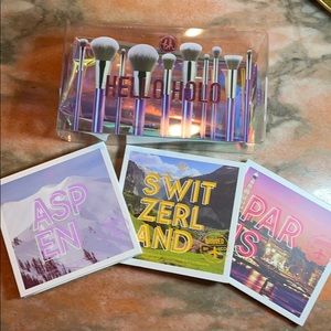 @pegacornian brush set & eye shadow palette